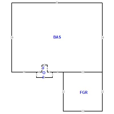 Building layout (traversing data) of this property