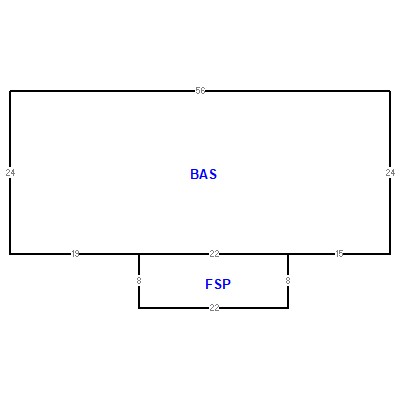 Building layout (traversing data) of this property