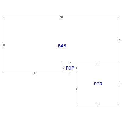 Building layout (traversing data) of this property