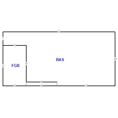 Building layout (traversing data) of this property