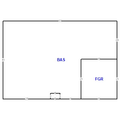 Building layout (traversing data) of this property