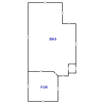Building layout (traversing data) of this property