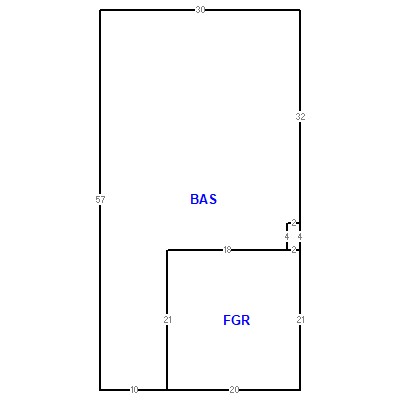 Building layout (traversing data) of this property