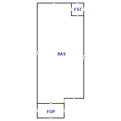 Building layout (traversing data) of this property