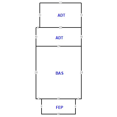 Building layout (traversing data) of this property