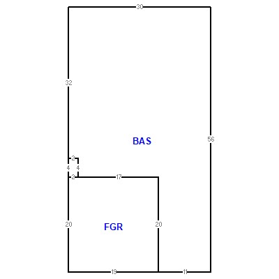 Building layout (traversing data) of this property