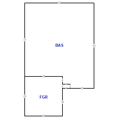 Building layout (traversing data) of this property