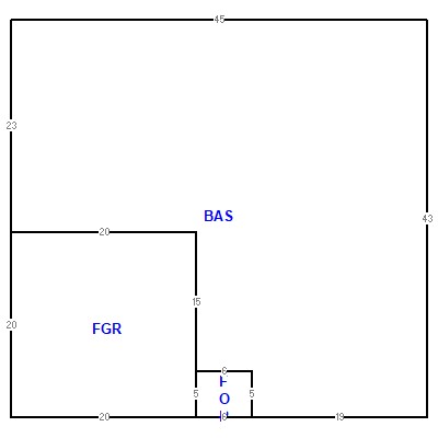 Building layout (traversing data) of this property