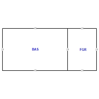 Building layout (traversing data) of this property