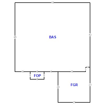 Building layout (traversing data) of this property