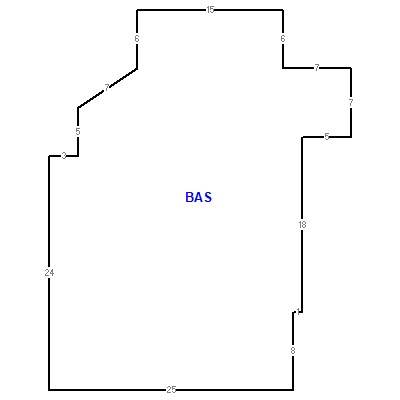 Building layout (traversing data) of this property