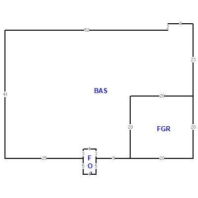 Building layout (traversing data) of this property