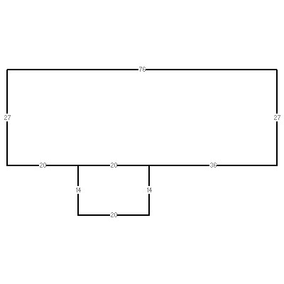 Building layout (traversing data) of this property