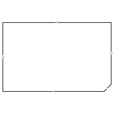 Building layout (traversing data) of this property