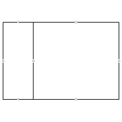 Building layout (traversing data) of this property