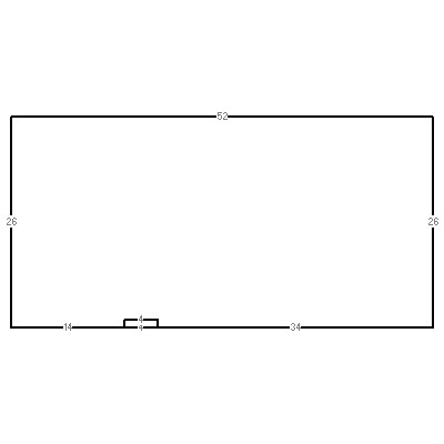 Building layout (traversing data) of this property