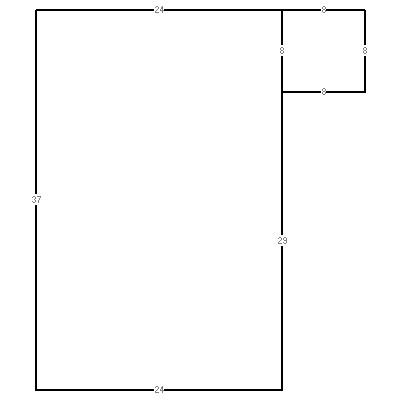 Building layout (traversing data) of this property