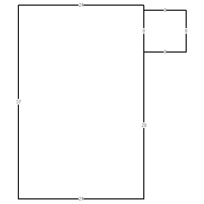 Building layout (traversing data) of this property