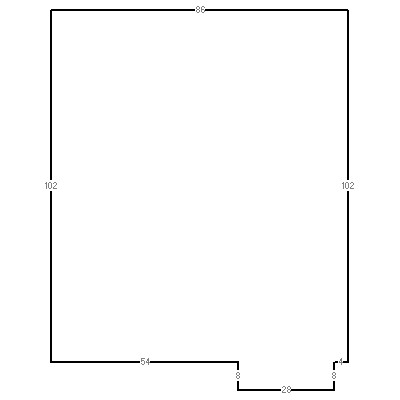 Building layout (traversing data) of this property