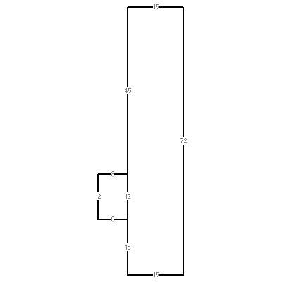 Building layout (traversing data) of this property