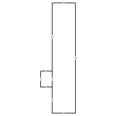 Building layout (traversing data) of this property
