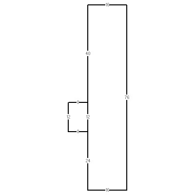 Building layout (traversing data) of this property