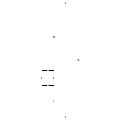 Building layout (traversing data) of this property