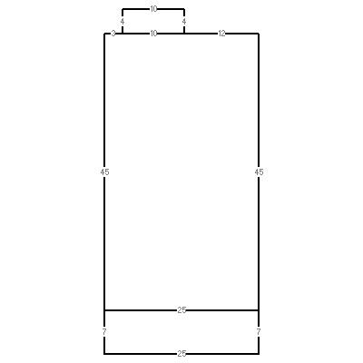 Building layout (traversing data) of this property