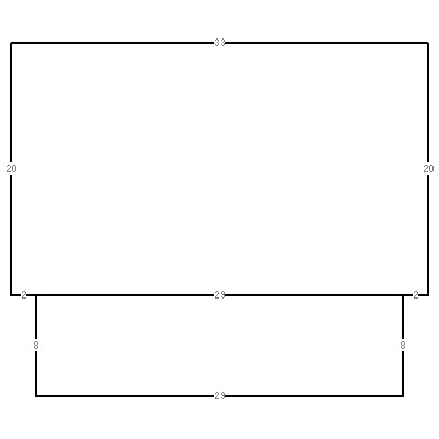 Building layout (traversing data) of this property