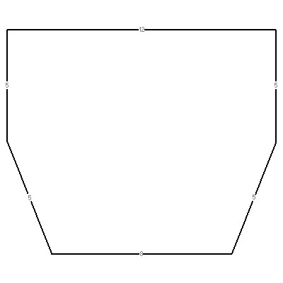 Building layout (traversing data) of this property