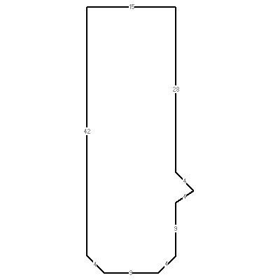Building layout (traversing data) of this property