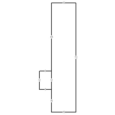 Building layout (traversing data) of this property