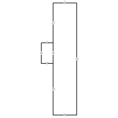 Building layout (traversing data) of this property