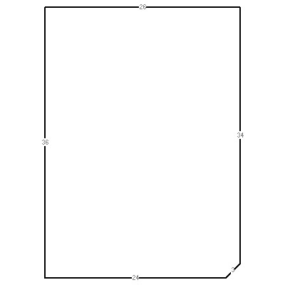 Building layout (traversing data) of this property
