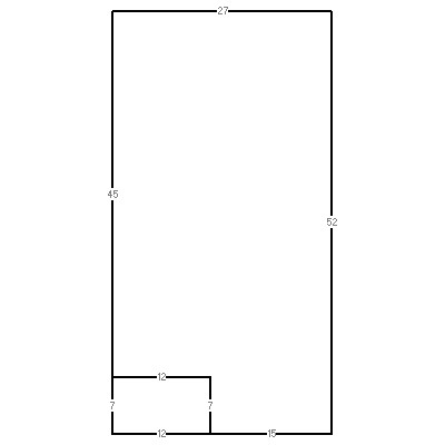 Building layout (traversing data) of this property