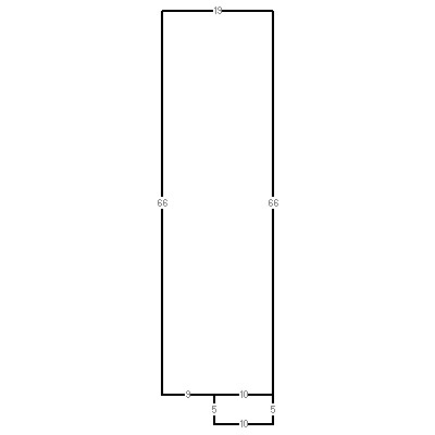 Building layout (traversing data) of this property