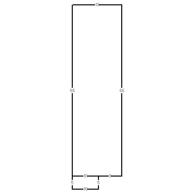 Building layout (traversing data) of this property
