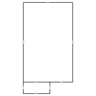 Building layout (traversing data) of this property