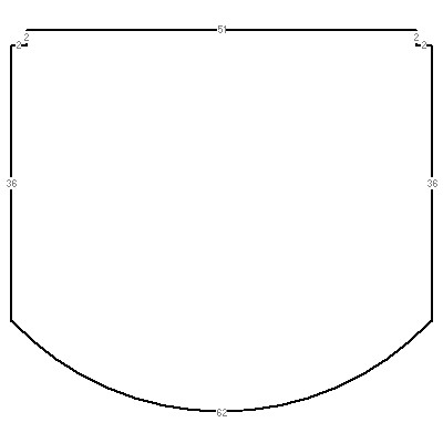 Building layout (traversing data) of this property
