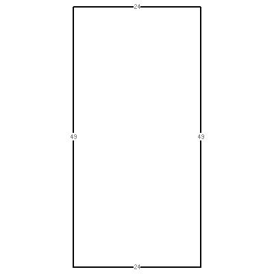 Building layout (traversing data) of this property