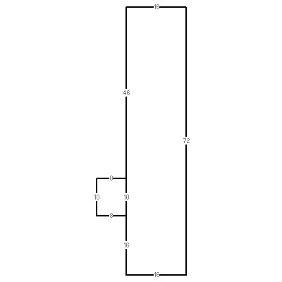 Building layout (traversing data) of this property