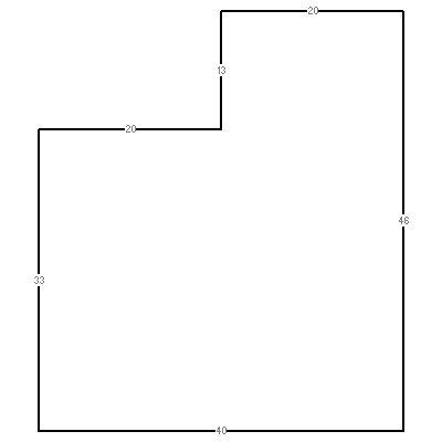Building layout (traversing data) of this property