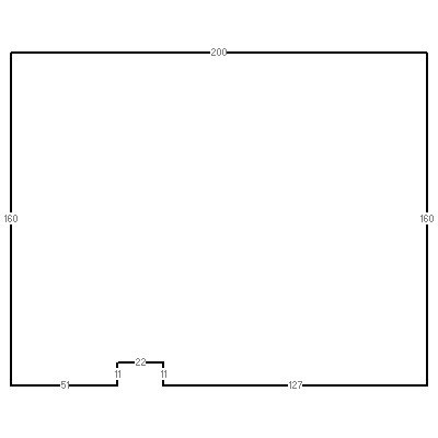 Building layout (traversing data) of this property