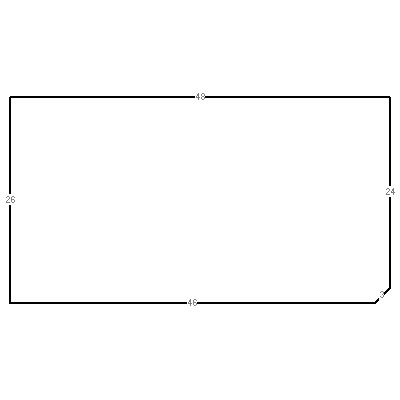 Building layout (traversing data) of this property