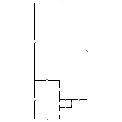 Building layout (traversing data) of this property