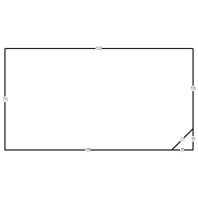 Building layout (traversing data) of this property