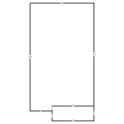 Building layout (traversing data) of this property