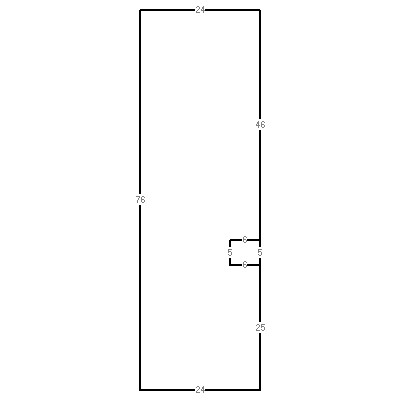 Building layout (traversing data) of this property