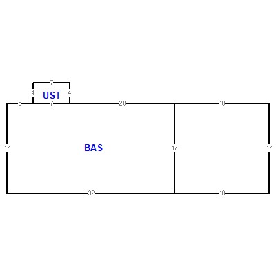 Building layout (traversing data) of this property