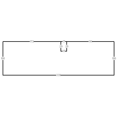 Building layout (traversing data) of this property